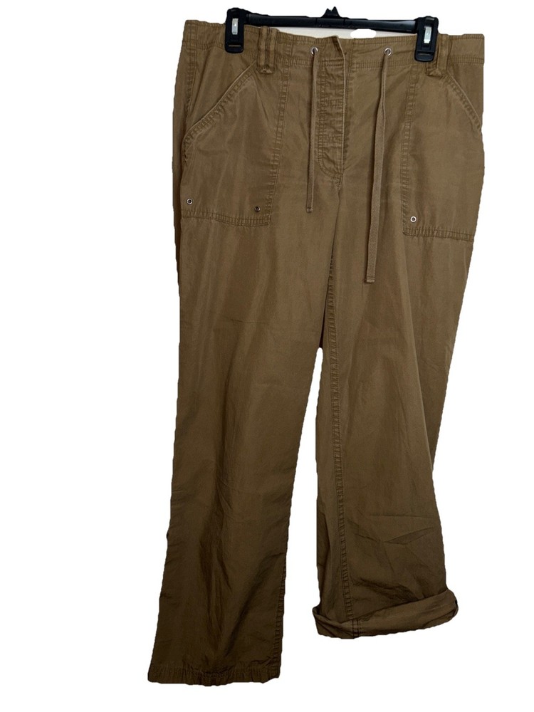 Liz Claiborne Brown Khaki Pants Size 14