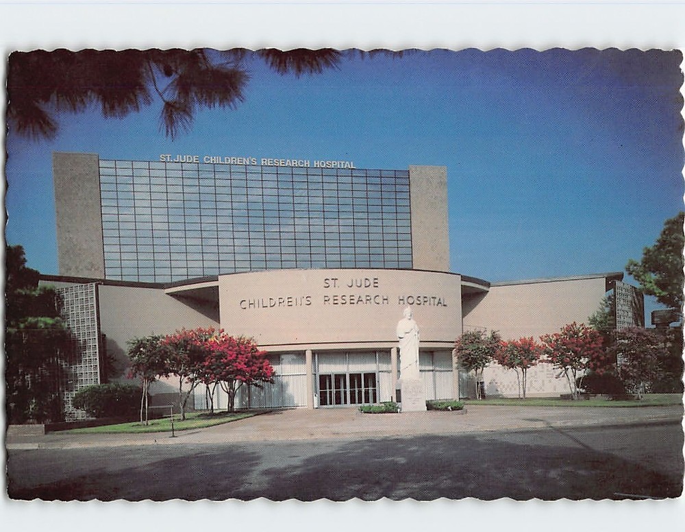 Postcard St. Jude Hospital Memphis Tennessee USA