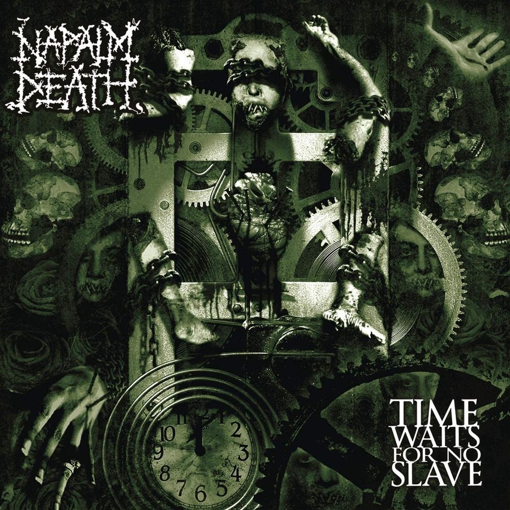 NAPALM DEATH TIME WAITS FOR NO SLAVE NEW LP