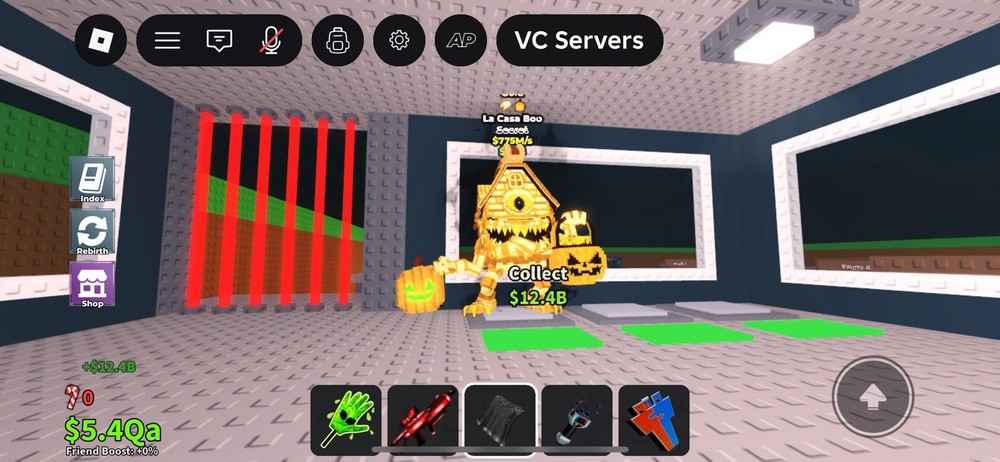 Steal A Brainrot | SUPER RARE Gold La Casa Boo 775m/s Cheap And Fast