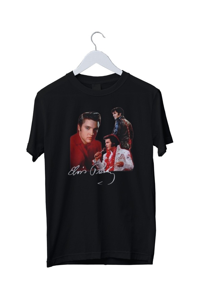 Elvis Presley Singer Signature68 Graphic T-Shirt Mens Unisex S M L XL 2 3 4 XL