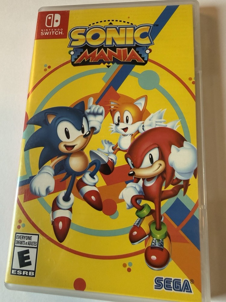 Sonic Mania Nintendo Switch CIB Tested And Working