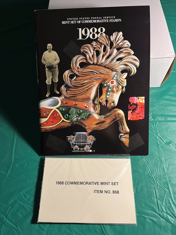 1988 Mint Set Commemorative USPS Yearbook Album with #868 Stamps MNH