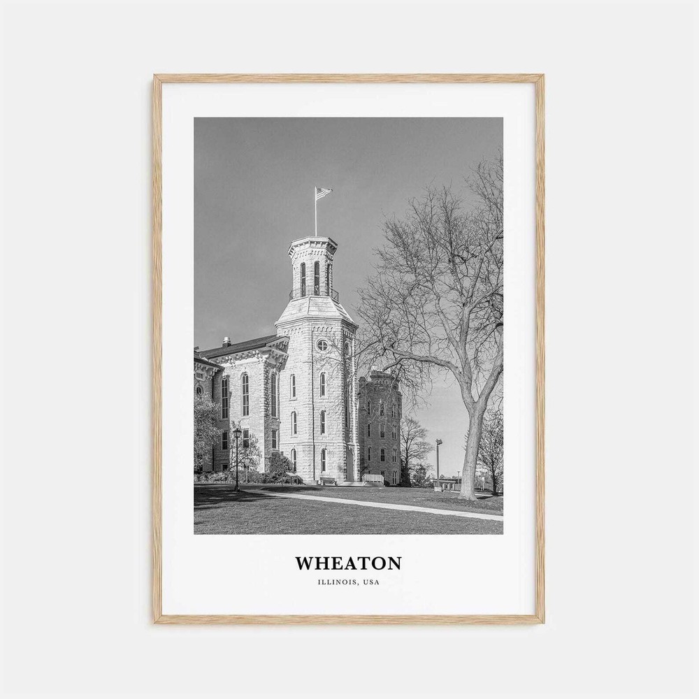 Wheaton Wall Art Wheaton Wall Decor Wheaton Poster Wheaton Home Decor Wheaton