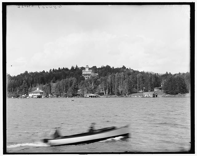 Photo:The Algonquin from Oswego Point, Adirondacks, N.Y.