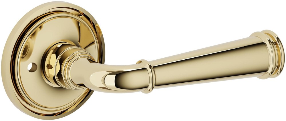Baldwin L033.PRIV Briarcrest Privacy Door Lever Set - Brass