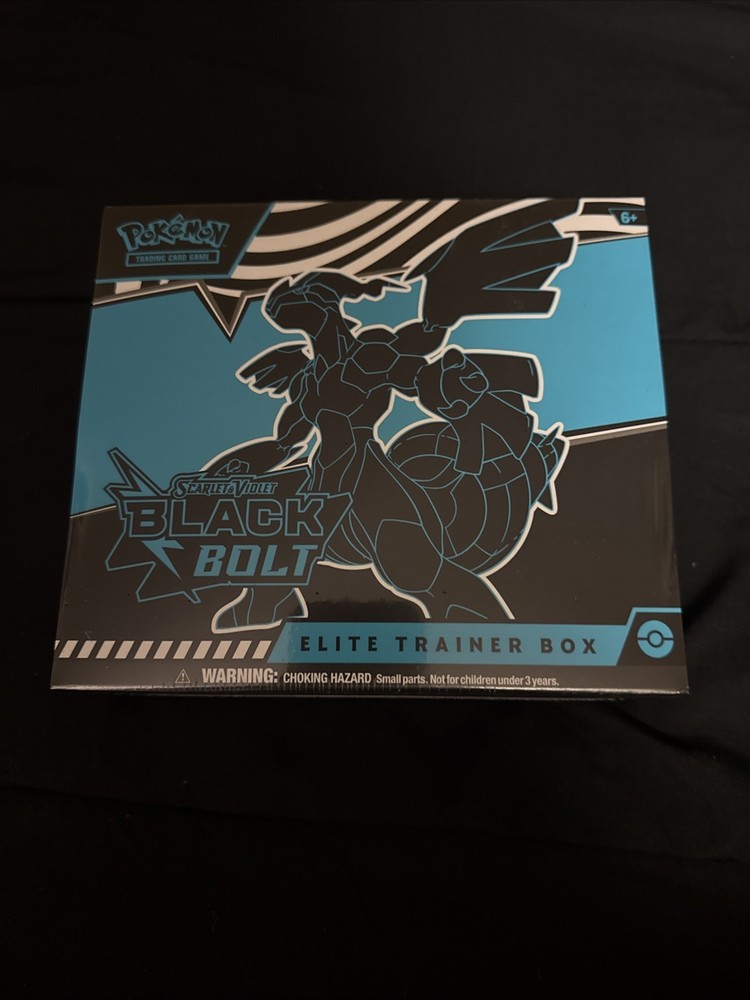 Pokemon Black Bolt  ETB Elite Trainer Box