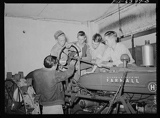 Wisconsin. Robert Saugstad with the Future, : Vernon County, Untitled photo