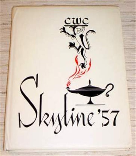 Colorado Woman's College 1957 Skyline Yearbook