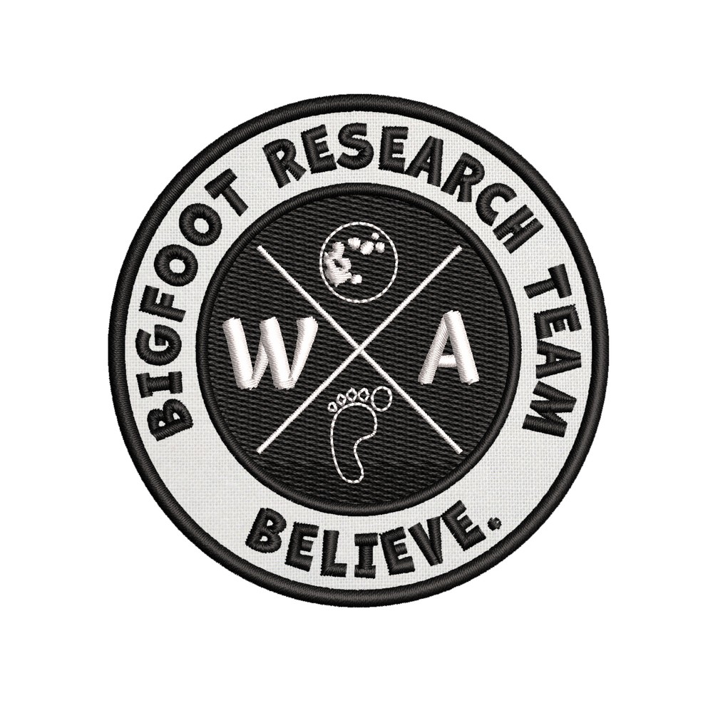 Bigfoot Research Team Washington Patch 3.5
