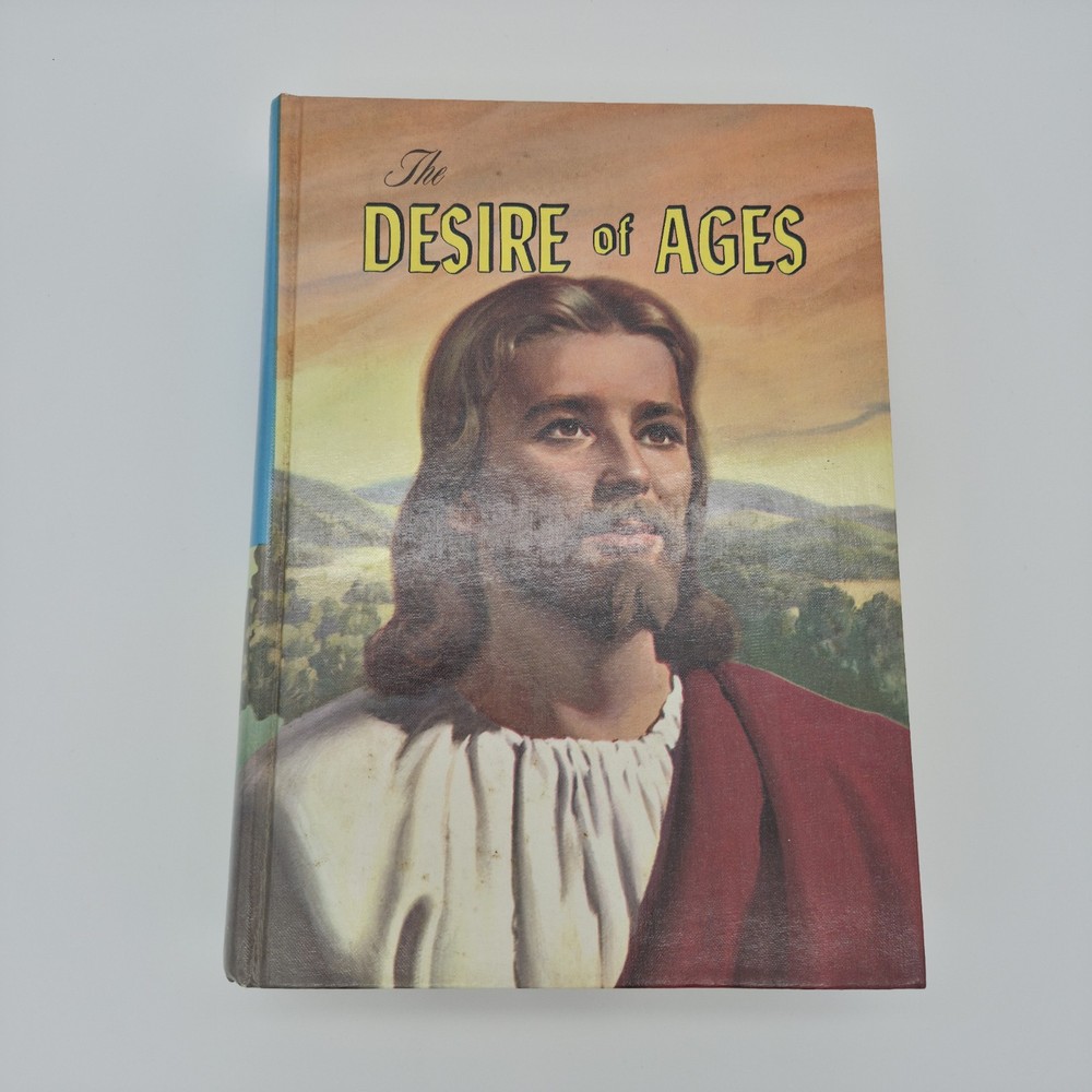 Vintage 1964 The Desire Of Ages by Ellen G. White Illustrated Hardcover Book