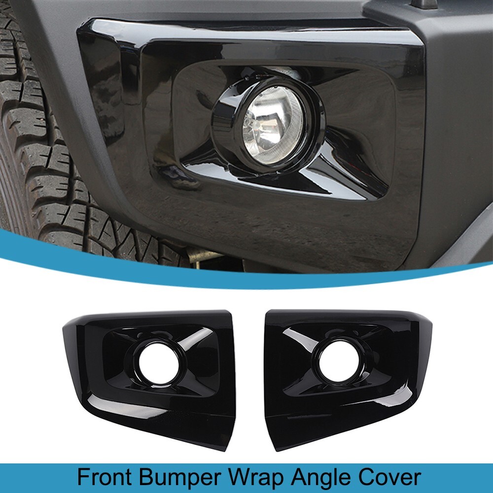 Front Bumper Wrap Angle Cover for Suzuki Jimny 2019-2024 Fog Light Guard Trim