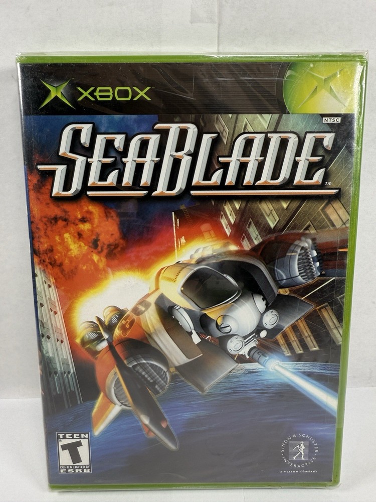SeaBlade (Microsoft Xbox, 2002) BRAND NEW SEALED! *Water Damage*