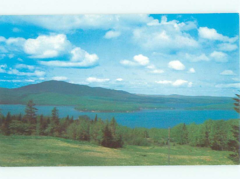 Pre-1980 LAKE SCENE Greenville - Near The Forks & Dover-Foxcroft Maine ME AE4101