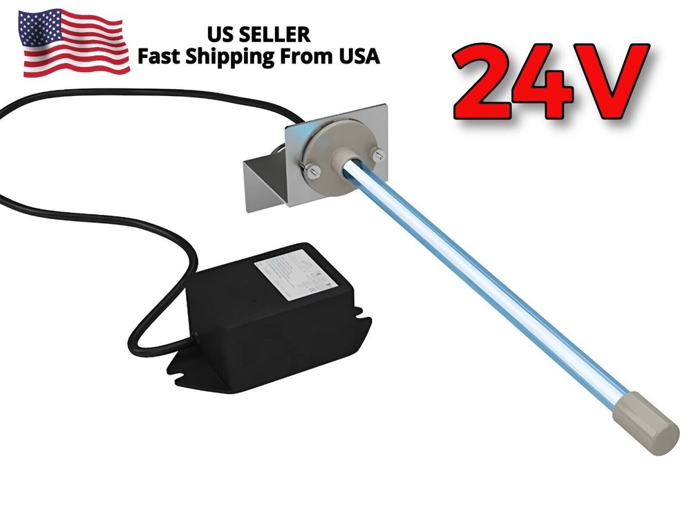 24VAC UV LIGHT AIR PURIFIER FOR AC HVAC COIL Ozone Free-image