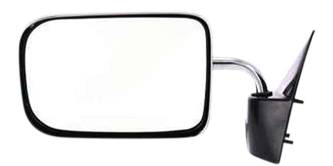 For 1987-1996 Dakota Left Mirror Chrome 55074997  82400849 CH1320166
