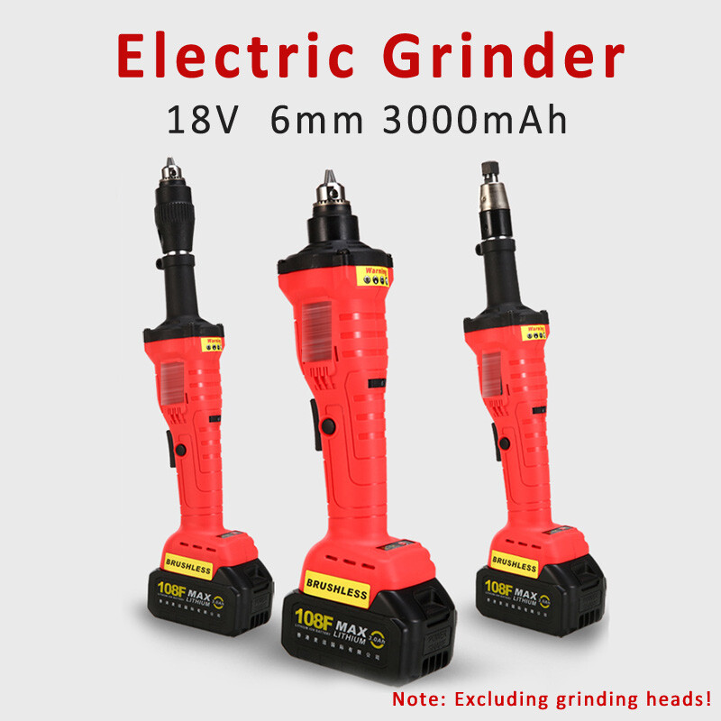 Electric 6mm Straight Variable Speed Grinding Machine 1200W 18V Handheld Grinder