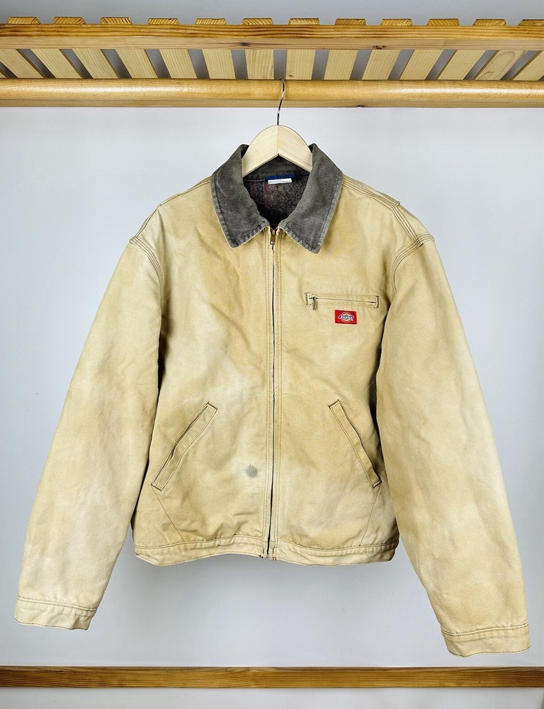 Vintage Dickies Lined Work Jacket in Size L for Men