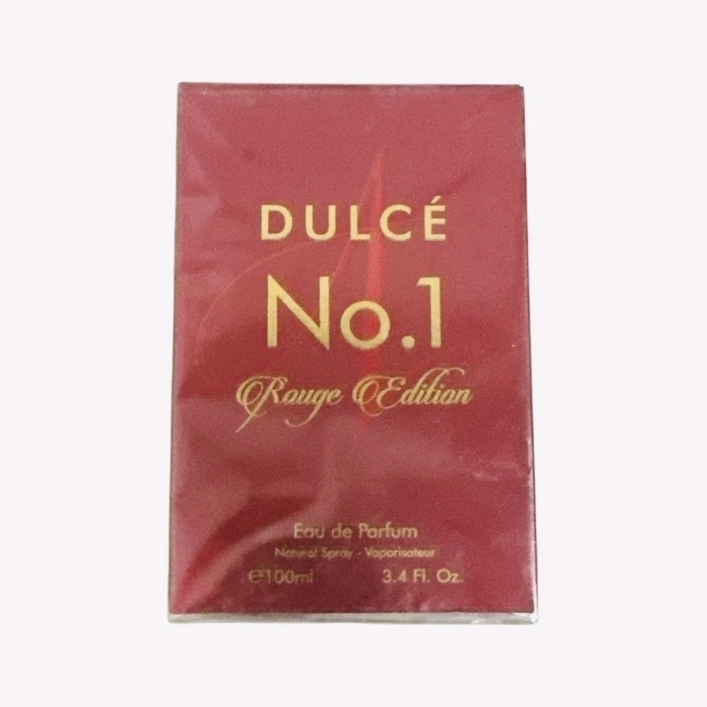 Dulcé No.1 Rouge Edition Eau de Parfum Spray 3.4 oz Regular Size Fragrance