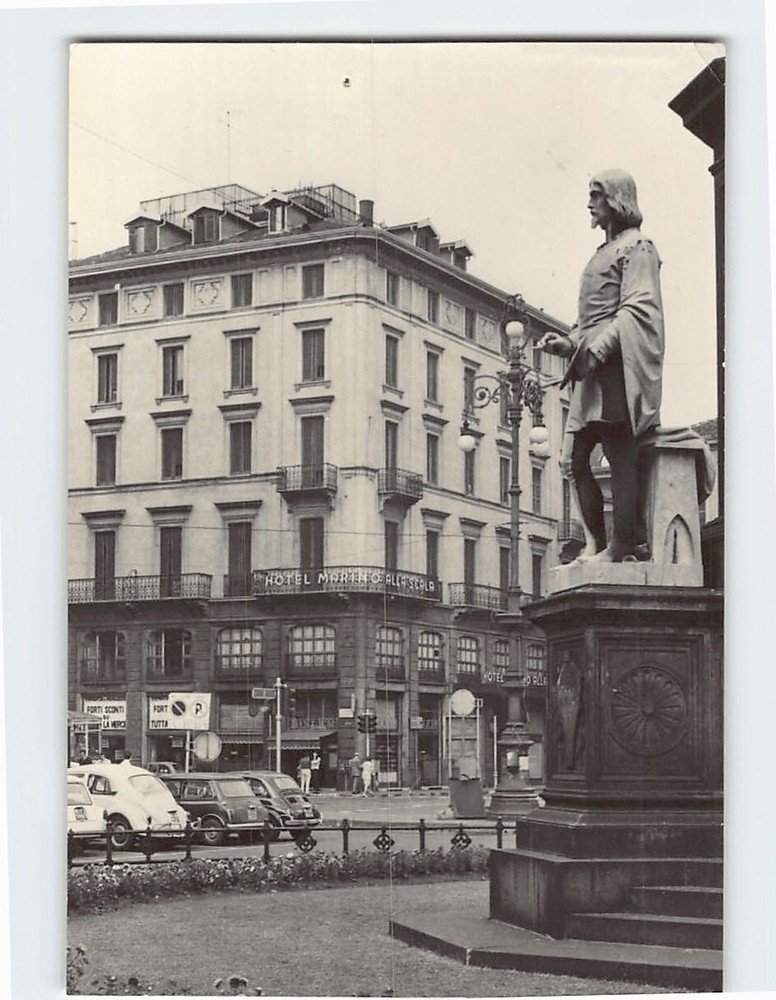 Postcard Piazza della Scala Milan Italy