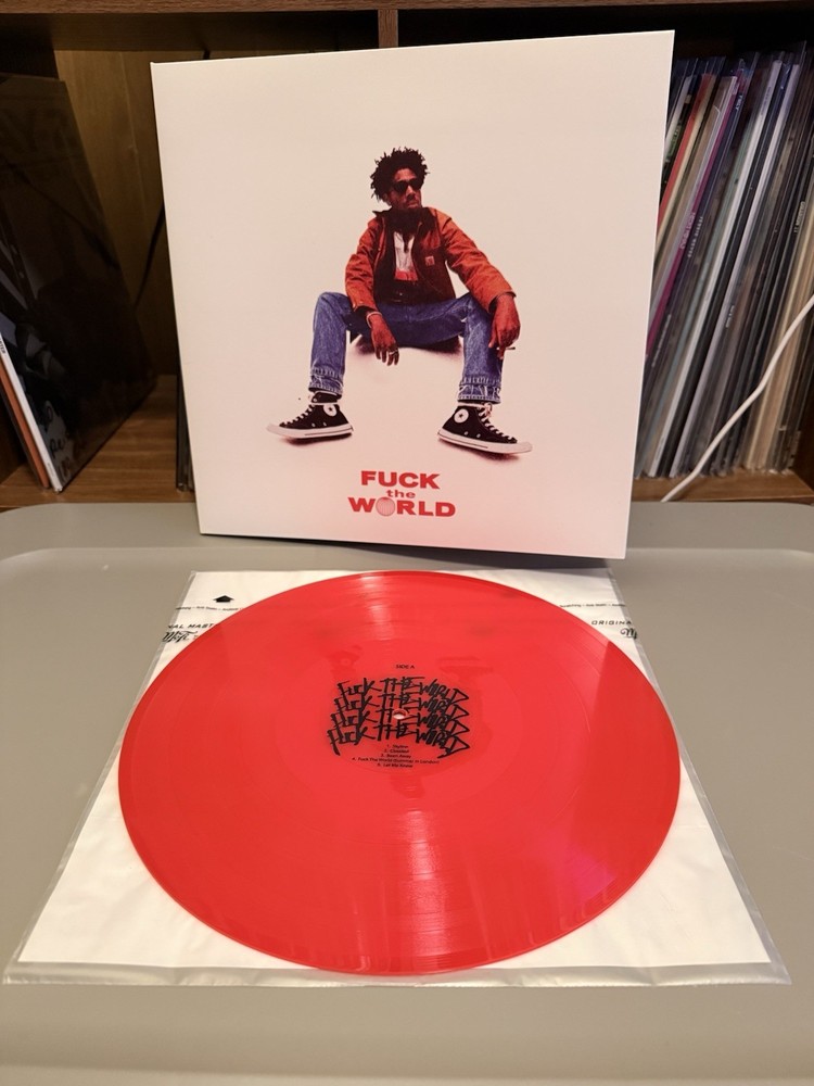 Brent Faiyaz - Fuck The World Vinyl - Red - 2025 Reissue
