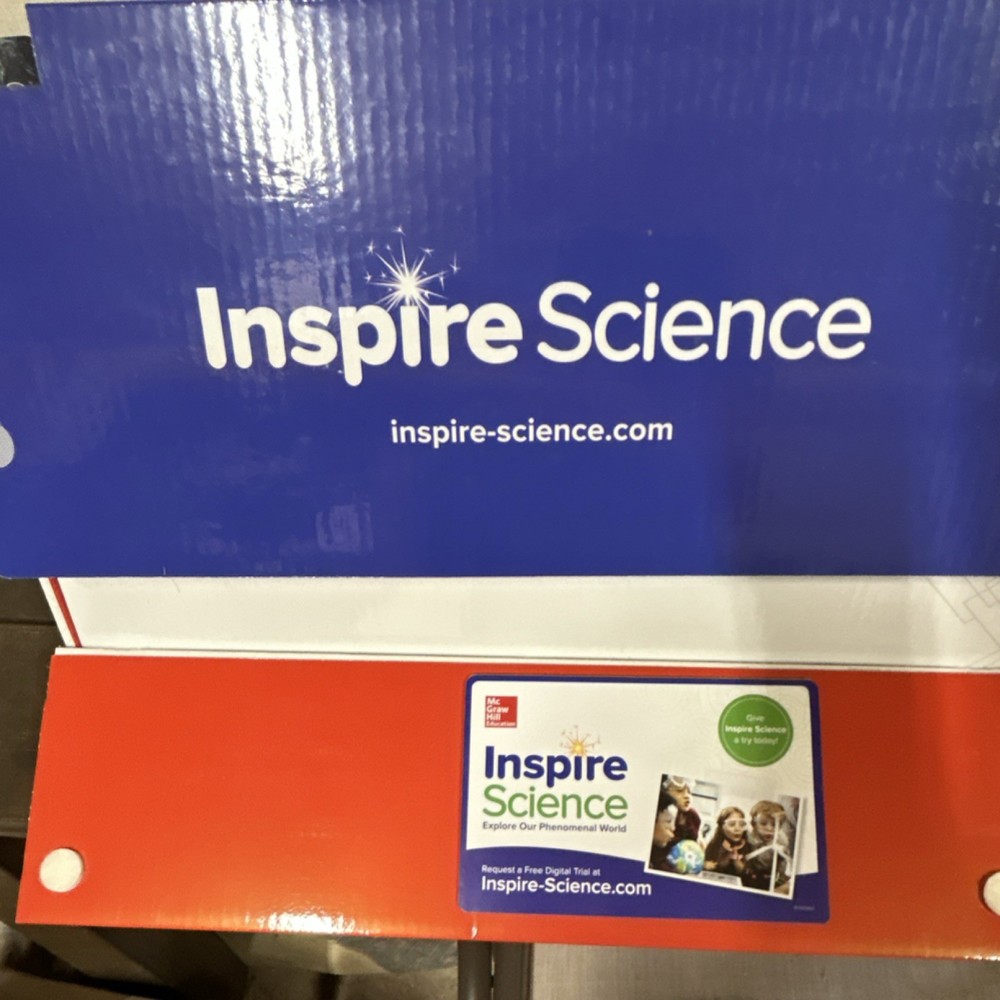 Inspire Science Grade 2 Kit Units 1-4 Teacher’s Edition + Student Edition NEW