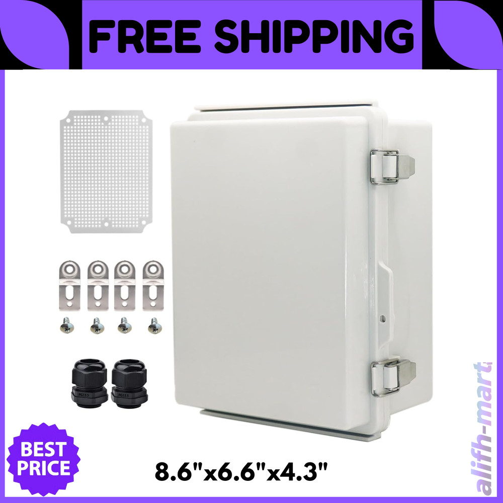 Outdoor Waterproof Electrical Box Junction Box Weatherproof IP67 ABS Plastic-image
