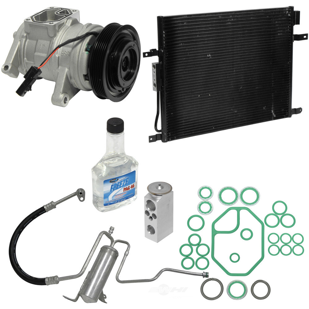 A/C Compressor Kit with Condenser for Jeep Grand Cherokee 4.7L