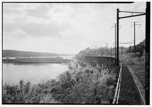 4. Oblique view, looking west-northwest from south end of upper level, with