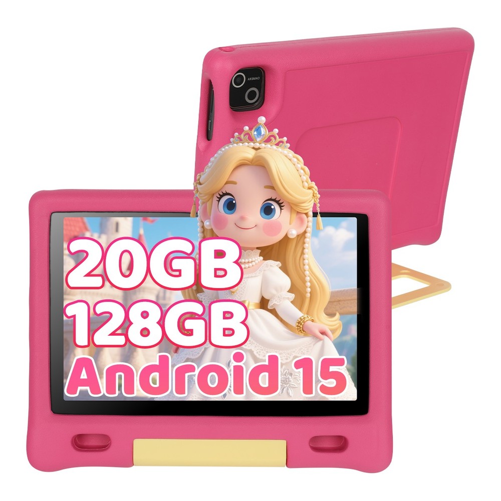 Android 15 Tablet for Kids 3-12 10.1 inch Octa-Core 20GB RAM 128GB ROM WiFi