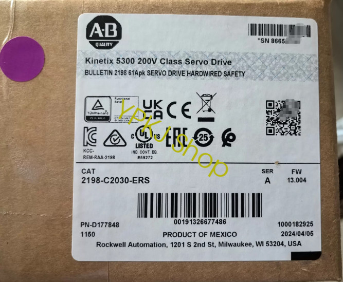 1PCS NEW 2198-C2030-ERS Servo driver Fast delivery Via Fedex/DHL