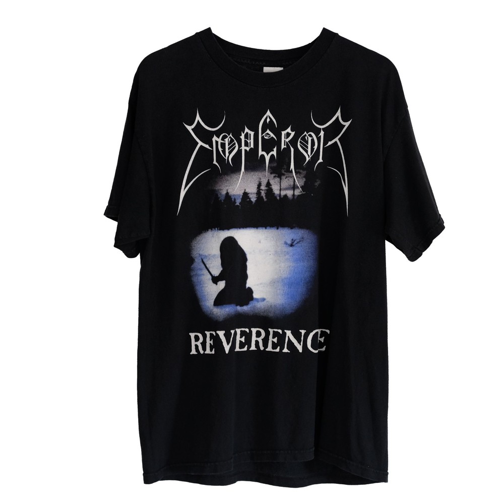 Vintage Emperor Reverence T Shirt Large Black Metal Darkthrone Mayhem Bathory