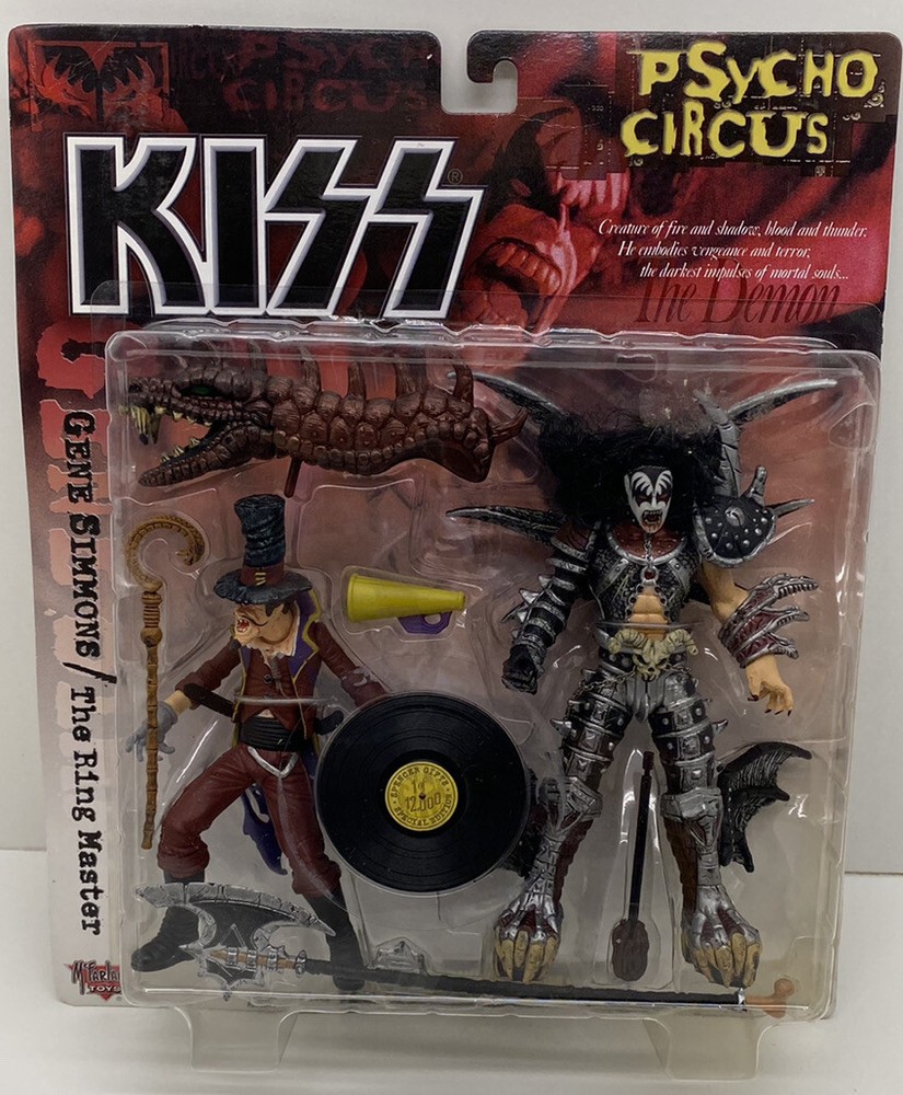 KISS Psycho Circus Gene Simmons / The Ring Master Spencer Gifts SE” 1998 NIB