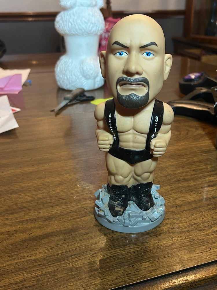 Vintage Superstar Sound Bank Stone Cold Steve Austin, 1998 - NOT WORKING W / BOX