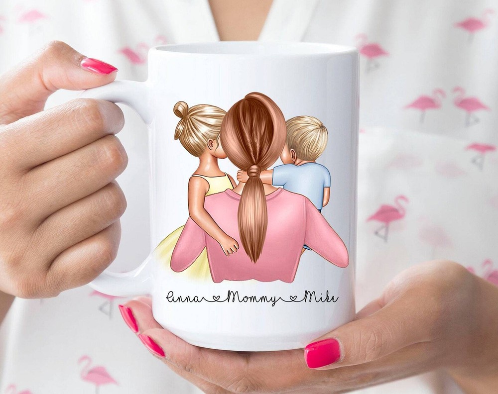 Mom Mug Mothers Day Mug Mother Children Mug Mom And Baby Mom And Child Mug