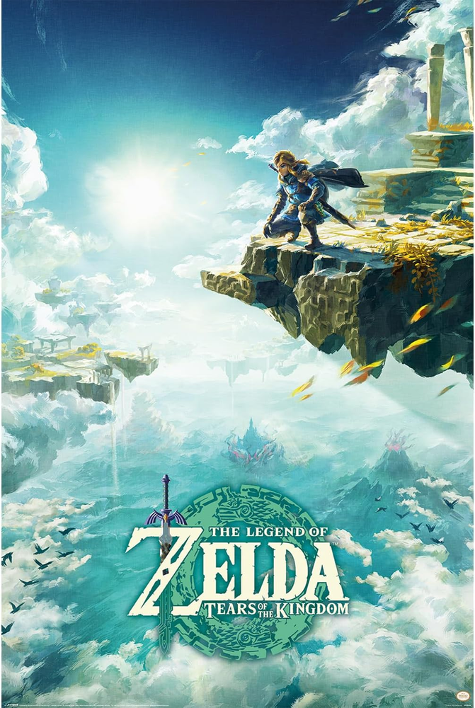 - THE LEGEND OF ZELDA TEARS OF THE KINGDOM 61x91 cm