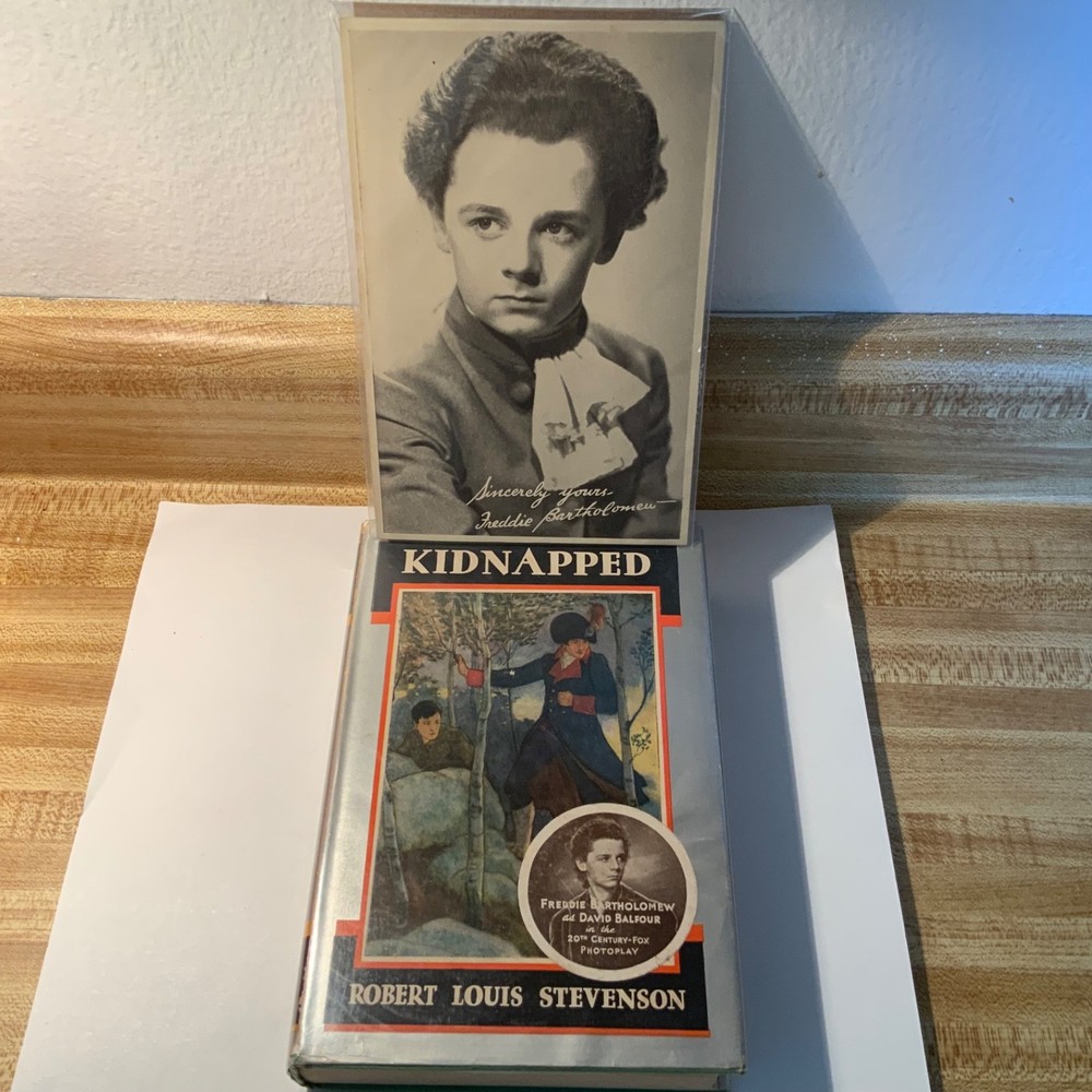 Kidnapped by Robert Louis Stevenson 1938 Grosset & Dunlap film tie-in ed. / VG+