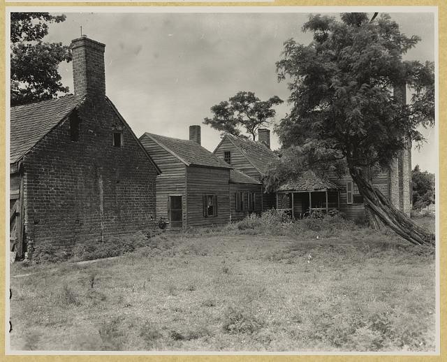 Photo:Tankard's Rest Exmore Virginia 1930s Colonial House