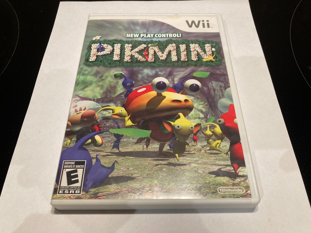 New Play Control! Pikmin (Nintendo Wii, 2009) Complete With Manual & Inserts