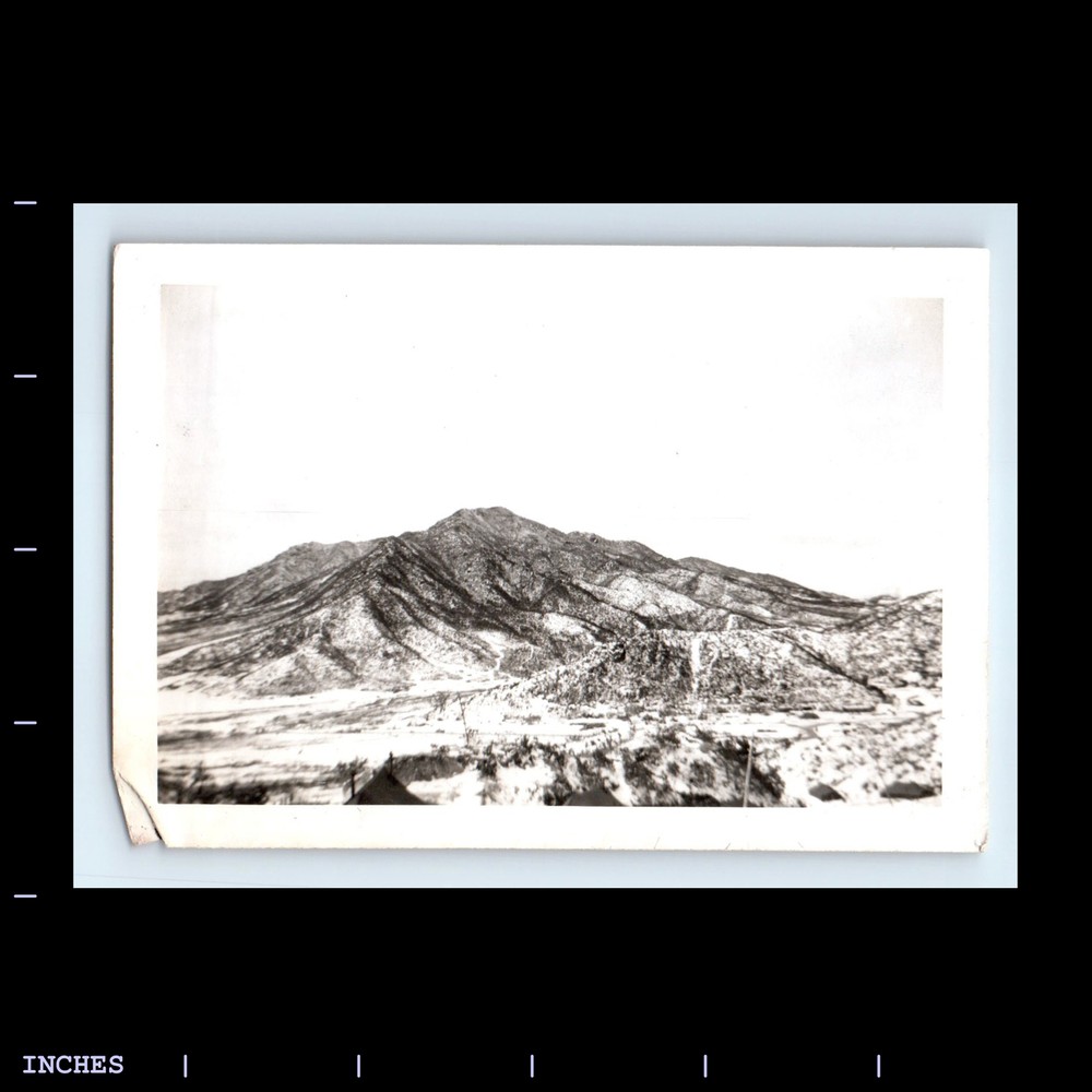Old Vintage Photo MOUNTAIN LANDSCAPE