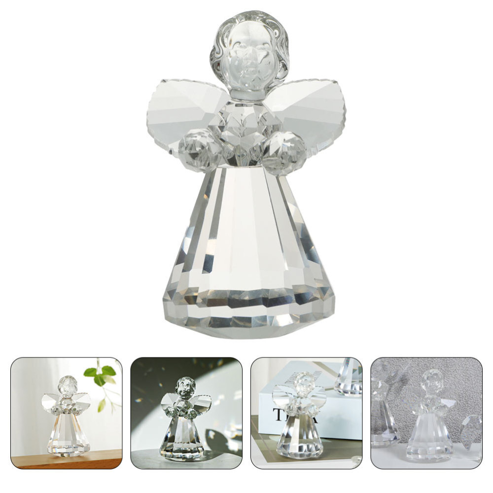 Statue Christmas Tree Ornaments Sculpture Angel Figurine The Animal