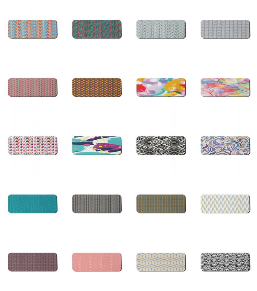 Ambesonne 31x12 Abstract Ethnic Non-Slip Gaming Mousepad