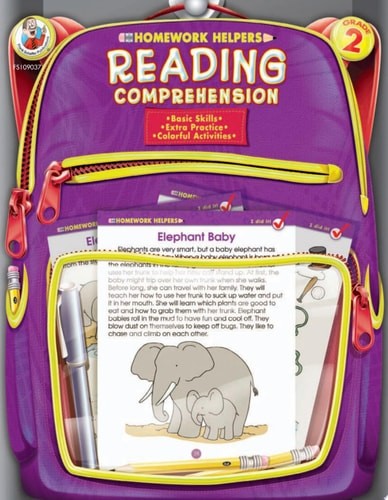 Reading Comprehension Homework Helper, Grade 2 by School Specialty Publishing, G