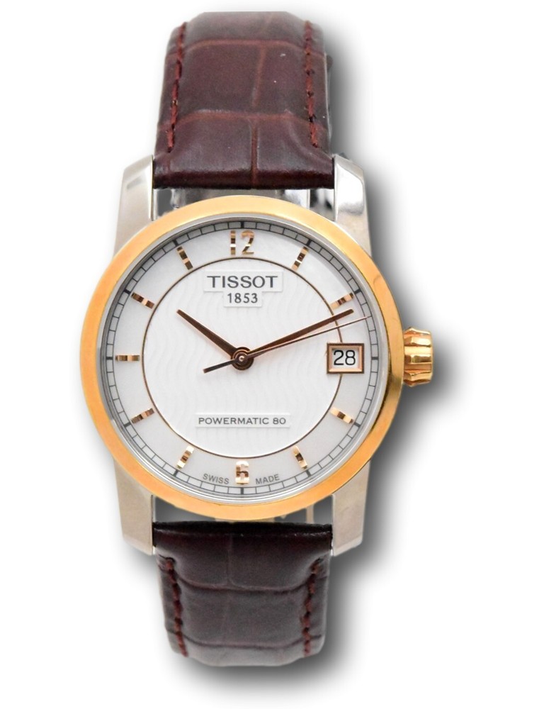 Tissot Powermatic 32mm Titanium Automatic Women's Watch Swiss Made T0872075611700