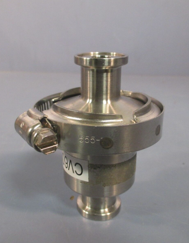 Alfa Laval Tri-Clover Sanitary Check Valve C45MPS-1/2-U-316L Stainless Steel