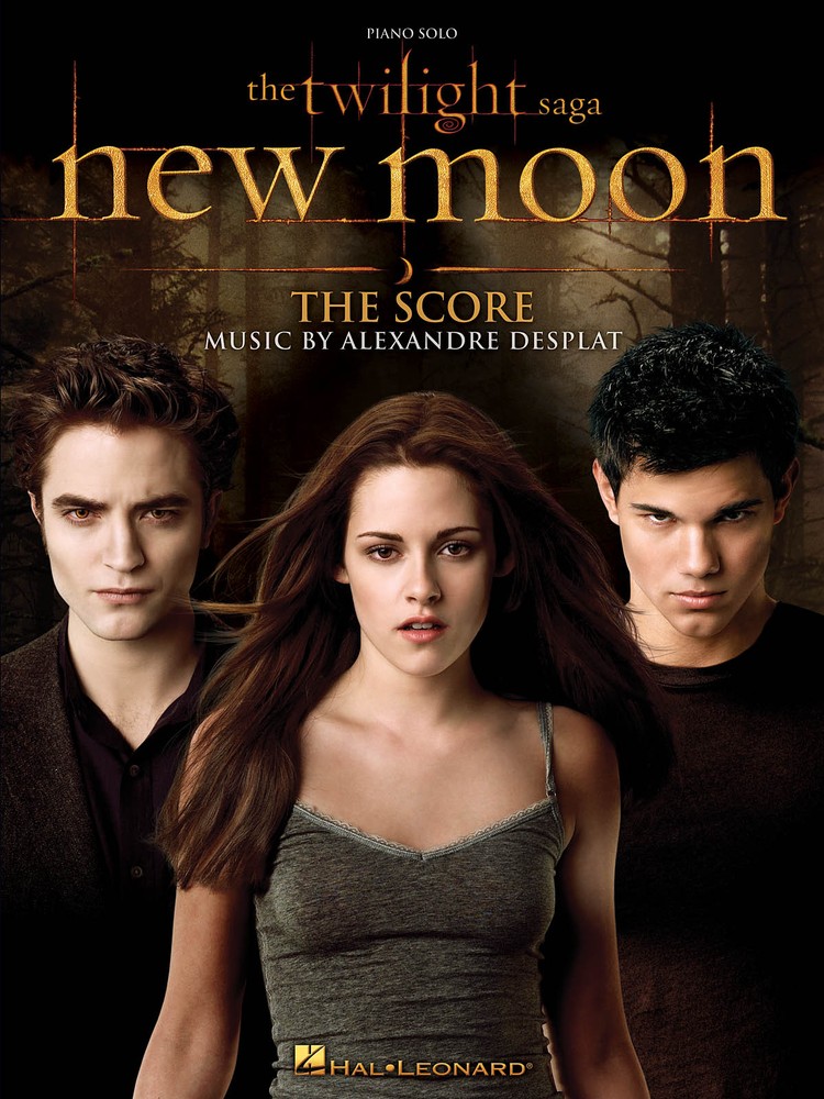 Twilight Saga New Moon Movie Piano Solo Alexandre Desplat Sheet Music Book