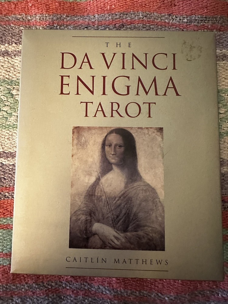 Da Vinci Enigma Tarot Deck & Book Box Set -  2005 First Edition