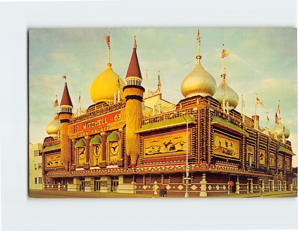 Postcard The World's Only Corn Palace Mitchell South Dakota USA