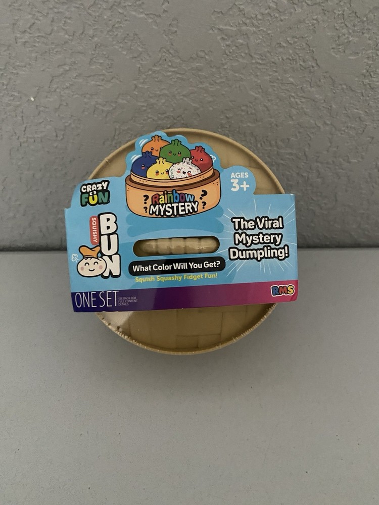 *RARE* HTF Mystery Squishy Dumpling. Holographic Ribbon. RMS Brand New Sealed.