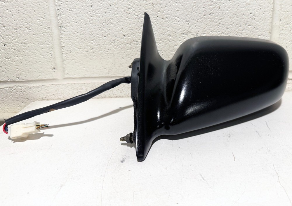 97-01 TOYOTA CAMRY LEFT DRIVER SIDE ELECTRIC HEATED 5 WIRE DOOR MIRROR BLACK